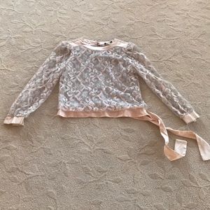 Vintage Lace Formal Top